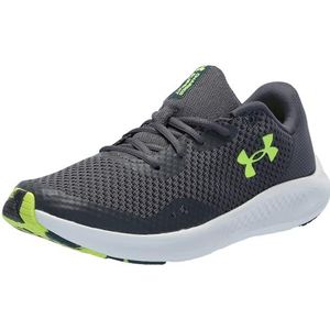 Under Armour Heren Charge Purst 3 hardlopers, 103 Castlerock Castlerock High Vis Geel, 4 US Big Kid