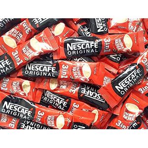 Nescafe 3in1 Originele EU gemaakte lange vervaldatum Individuele instant koffiezakjes (48 zakjes)