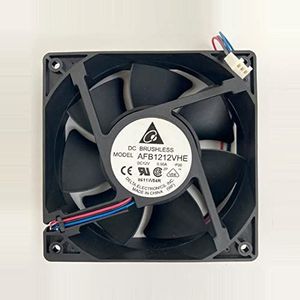 Original AFB1212VHE 12038 12V 0.90A 3-wire speed measurement server chassis fan