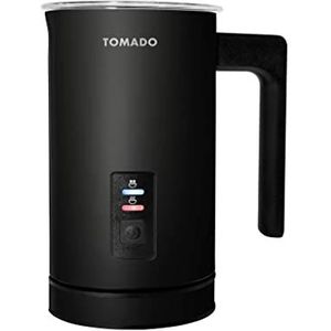 Tomado TMF1201B - Elektrische Melkopschuimer - Warm en koud opschuimen - Verwarmen  - Cappuccino maken – Matzwart