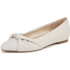 LifeStride Palmballet voor dames, plat, natuurlijk/zilver, 5,5 UK, zilver., 5.5 UK Wide