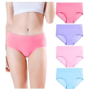 Wirarpa Midi Slip voor dames, katoen, boxers, onderbroek, ondergoed - - M