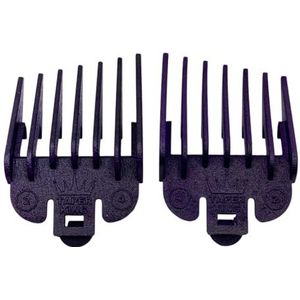 Taper King Tondeuse Guide Comb Guard Set - Fool Proof Tapers & Fades at Home... (Amethyst - #2 tot #4 (6 mm tot 13 mm))