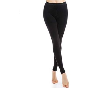 Mannen Vrouwen Medische Compressie Spataderen Sokken 20-30mmHg Druk Niveau 2 Anti-Vermoeidheid Panty Sokken, Voetloos Zwart, M