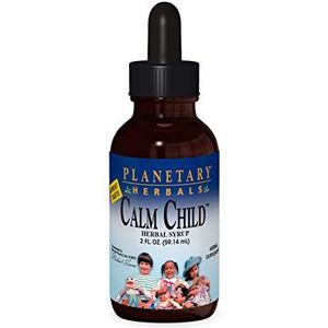 Planetary Herbals Kalm Kind Kruidensiroop - Inclusief Kalmerende Botanicals Kamille, Citroenbalsem, Kattenkruid & Meer - 2 Ounce