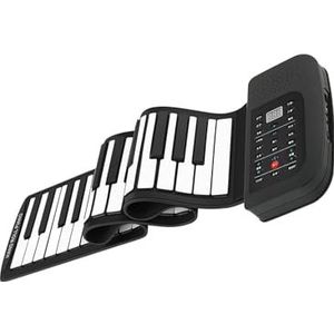 muziekinstrument elektronisch toetsenbord Professionele Siliconen Handgerolde Piano Met 88 Toetsen, Zacht Opvouwbare Draagbare Elektronische Piano