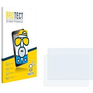 BROTECT 2x Antireflecterende Beschermfolie voor Samsung Galaxy Tab 2 10.1 P5100 Anti-Glare Screen Protector, Mat, Ontspiegelend