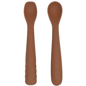 Bo Jungle B-Spoon Terracotta 2 Stuks Siliconen Lepels B572030