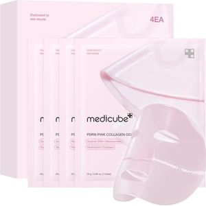 Gezichtsmasker - Roze - Gel - Voor Gevoelige Huid