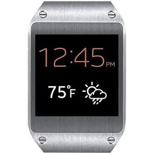 Smartwatch vervangende onderdelen LCD -scherm voor Samsung Galaxy Gear V700 Digitizer Volledige montage met frame Smartwatch vervangende onderdelen