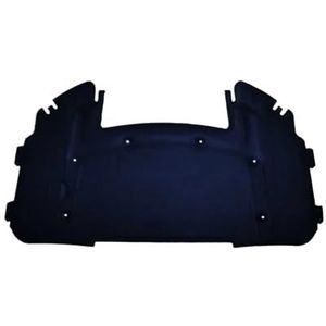 Front Motorkap Isolatie Pad 51487059260 Voor BMW E90 E91 E92 E93 323i 325i Motor Warmte Geluidsdichte Isolatie Katoenen Pad Accessoires Brandmuur Geluidsmat Hoes(Bruin)