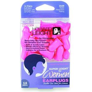Howard Leight Dames Oordopjes Roze 14 Pr