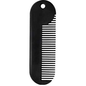 DieffematicSZ kam Professional Man Zinc Alloy Beard Comb Round Tooth Pocket Comb Hair Comb For Mustache Beard Grooming Trimming Tool