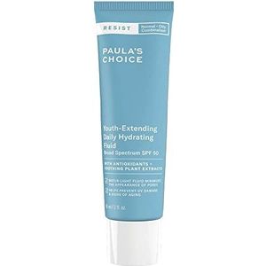 Paula's Choice RESIST Anti-Aging Dagcrème SPF 50 - Lotion Moistuizer met een Satin Matte Finish voor een Gehydrateerde Huid - Beschermt tegen de Zon - Gecombineerde tot Vette Huid - 60 ml