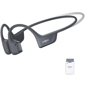 SHOKZ OpenRun Pro 2 Mini Botgeleiding Sportkoptelefoon, Open-Oor Bluetooth 5.3, Ruisonderdrukkende Microfoons, IP55 Waterdicht, 12 Uur Afspeeltijd, USB-C Snelladen, Zwart