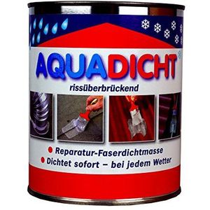 Aqua Dicht - reparatie vezelkit 5 kg emmer grijs - Dicht onmiddellijk bij alle weersomstandigheden