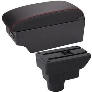 Auto Armsteun Doos Middenconsole Armsteun Opbergdoos Voor Opel Voor Corsa D (Color : A1)