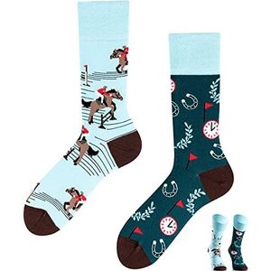 TODO Colours Grappige sokken met motief, meerkleurig, bont, gek, voor levensvreugde, 39-42 EU