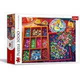 Trefl - Een avondje puzzelen - Puzzel met 3000 stukjes - Puzzel voor Liefhebbers van het leggen van Puzzels, DIY, Plezier, Klassieke Puzzel voor Volwassenen en Kinderen vanaf 15 jaar