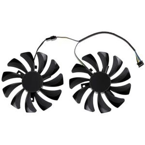 2 stuks 85MM HA9010H12F-Z 4-pins GPU-koelventilator voor MSI GTX 1060 OC 6G 960 P106-100 P106 grafische kaartkoeler