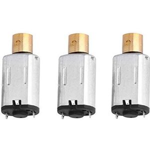3 stks/set trillingen motor Messing Massage motor elektrische Trillende motor Roterende Massa Vibrator