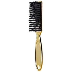 DieffematicSZ kam Professional Handy Tools Men Women Comb Scissors Cleaning Brush Barber Accessories Salon Barber Tool Beard Brush Hair Styling (Color : Gold)