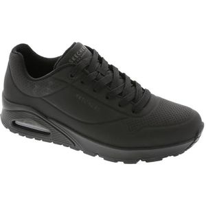 Skechers UNO-Stand On Air Sneakers voor heren, zwart, 48.5 EU breed