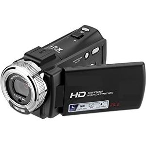 Digitale cameravideocamera, Video Camera Home Camcorder Full HD 1080 P Infrarood Nachtzicht Digitale Camera Recorder for Blogger Video's Schieten heldere en stabiele beeldkwaliteit