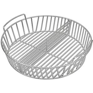 onlyfire Houtskool Mand voor 57cm Waterkoker BBQ, Char-Basket Houtskool Briket Kolen Brandstof Houder voor Weber 57cm Houtskool Waterkoker Grills