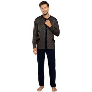 Italian Fashion Herenpyjama van Katoen | Tweedelig Setje met Shirt en Korte Broek | Comfortabele Nachtkleding voor Warme Nachten | Cadeau-idee voor Hem S-3XL