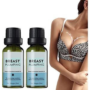 2Pcs Curvy Beauty Korean Bust Massage Oil,Herbal Bust Up Essential Oil 2022,Enlargement Lifting Bust Serum Oil Anti-Sagging(20ml)