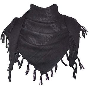 Explore Land Shemagh Fashion sjaal voor heren, Zwart, One Size