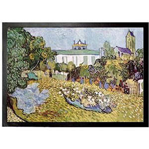 1art1 Vincent Van Gogh Daubigny's Garden, 1890, Detail Deurmat 70x50 cm