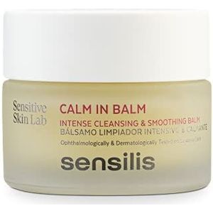 Sensilis - Calm in Balm, reinigingsbalsem intensief en kalmerend voor de gevoelige en reactieve huid, reinigt, make-up en kalmering, 50 ml