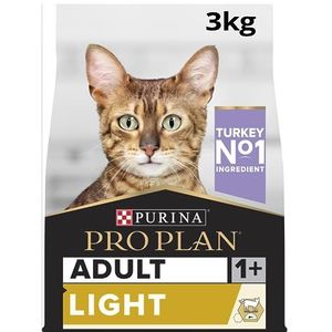 Purina Pro Plan Cat - Light - kalkoen 3 kg