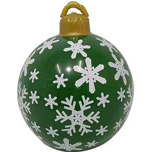 BDMFJY Gigantische kerstbal, kerstdecoratie voor buiten, opblaasbare gigantische kerstballen, opblaasbare kerstballen voor thuis, buitenshuis, verscheidenheid aan stijlen, A