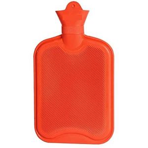 OIFAODAO, Draagbare warmwaterkruik Kleur Dik water Heet accessoire Water Willekeurige zakken Heetfles Rubber Kleurhuis,Warmwaterkruik(Red)
