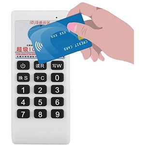 IC/ID-kaartlezer, handheld 125KHZ/250KHZ/375KHZ/500KHZ/13,56MH RFID IC/ID-kaartlezer schrijver kopieermachine duplicator ISO 14443 type A en B