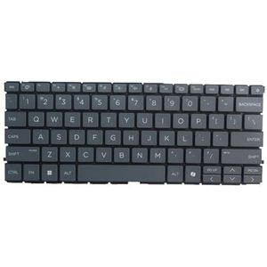 Laptoptoetsenbord voor HP ProBook 440 G11 445 SG-B6540-XUA SN1C63B10 met achtergrondverlichting Verenigde Staten VS Grijs