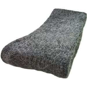 YIJIANUO Wollen sokken dames dames winter warme vrouwen sokken super dikker effen schapenwol tegen koude sneeuw thermische sokken zacht 1 paar, Donkergrijs, 71 EU