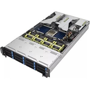 ASUS Platforma Rack (2U) RS520A-E12-RS12U AMD Epyc 9004 (12x NVMe 2xM.2 2xGPU 2x1Gbe IPMI 1 1 1600 W)