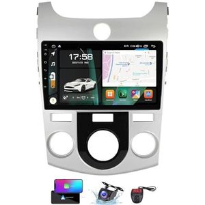 Android 13 Autoradio 9 Duim Touch Display Voor Kia Cerato 2 TD 2008-2013 Met Draadloze Carplay Android Auto/GPS/4G WiFi/FM RDS DAB+/Buletooth/Bediening op het stuur + Camera DVR(B,NF-4)