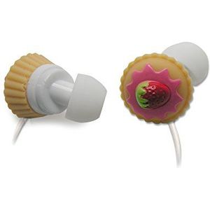 Metronic Cake koptelefoon Stereo In-Ear, geel/rood/roze/groen
