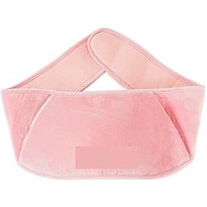 DieffematicRSD Warmwaterkruik Heetwaterkruikhoezen Warm pluche zakje Heetwaterzakhoes Tailleriem Universele warme hoes (Color : Pink)