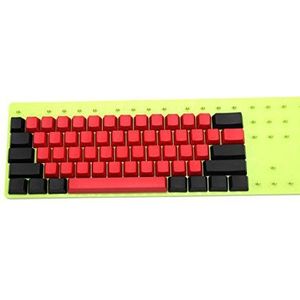 NPKC 104 87 61 Gemengde Rode Zwarte PBT OEM Profiel Keycap Voor 104 TKL 60% MX Schakelaars Mechanische Gaming Toetsenbord (61 Blank)