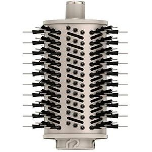 Shark XSKHD4RBA FlexStyle ronde borstel, opzetstuk voor FlexStyle föhn, haardroog- en stylingtool, heteluchtborstel styling voor steil, golvend, krullend en coily haar, steen
