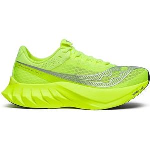 Saucony - Endorphin PRO 4 - Sneaker - Citroen/Zilver - Dames