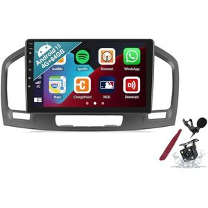 Android 15 Autoradio voor O-pel Insignia (2009-2013) 9 inch 2K touchscreen 2000 * 1200 Android hoofdunit multimedia speler met CarPlay, GPS-navigatie, BT 5G, WiFi, DSP,K1 pro