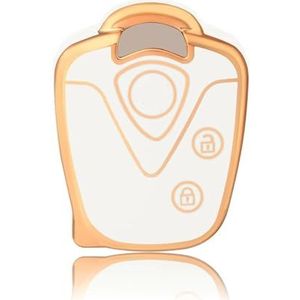 Autosleutel beschermhoes Tpu Keycase 2 Knoppen Afstandsbediening Protector Cover Sleutelhanger Houder Auto Accessoire Voor Proton Voor Wira 415 416 Voor Persona Sleutel Shell(11)