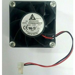 Delta FFB0624SHE 24V 0.40A 6038 Gale volume 2-wire inverter fan